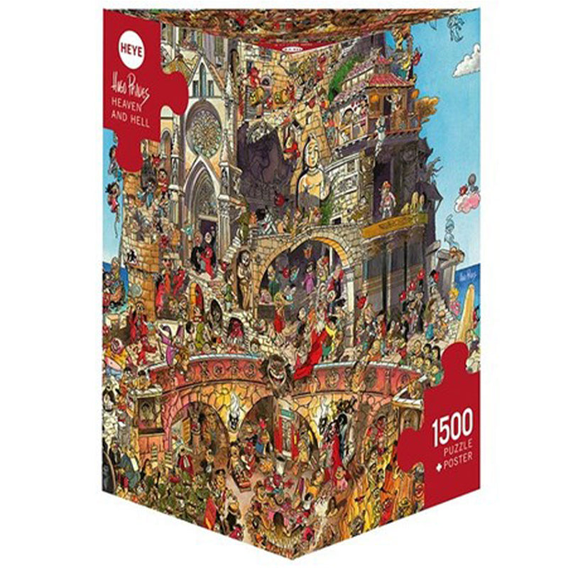 Heye prade driehoekige puzzel puzzel 1500 stcs