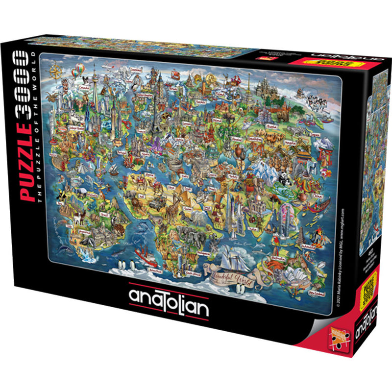  Anatolian Das Puzzle der Welt 3000 Teile