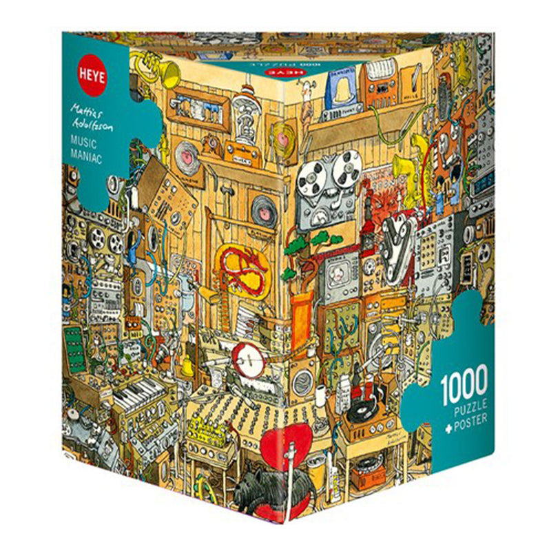 Heye driehoekige puzzel puzzel 1000 stcs