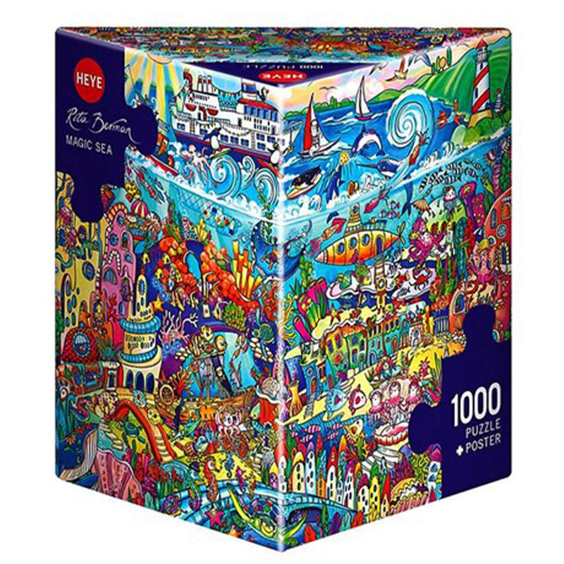 Heye driehoekige puzzel puzzel 1000 stcs