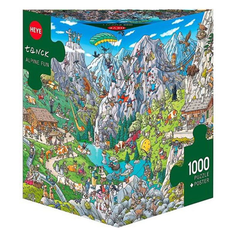 Heye driehoekige puzzel puzzel 1000 stcs