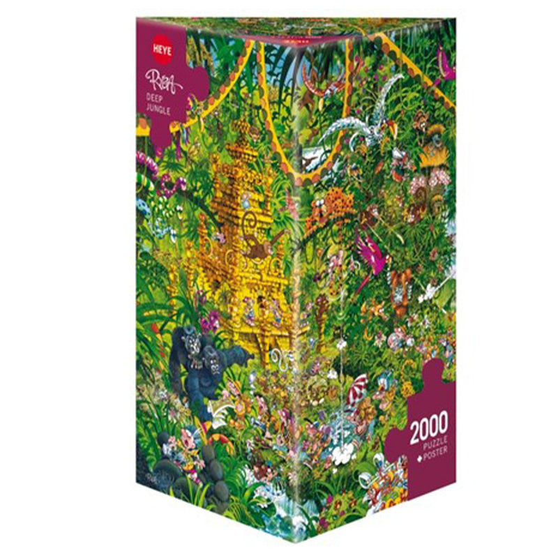 Heye driehoekige puzzel puzzel 2000pcs