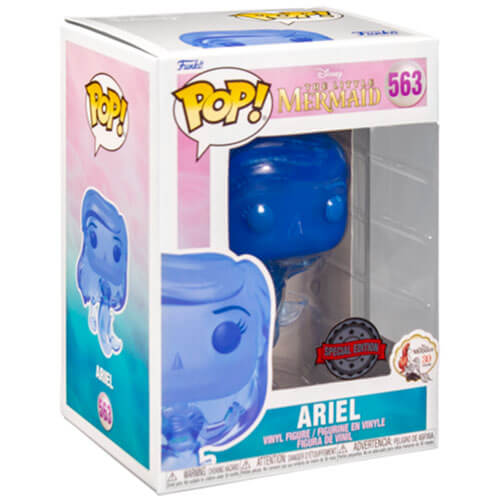 The Little Mermaid Ariel w/ Bag Blue Translucent Pop! Vinyl