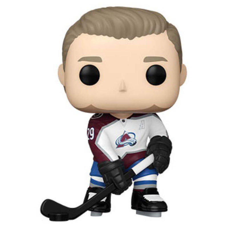 NHL Avalanche Nathan Mackinnon Away Jersey Pop! Vinyl