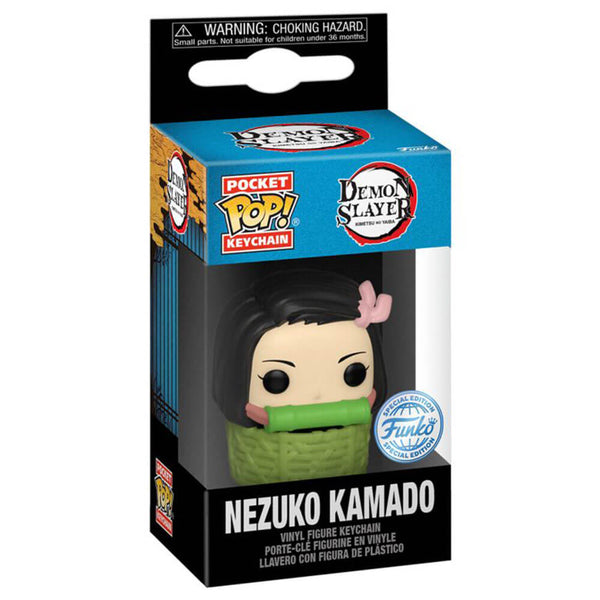 Demon Slayer Nezuko in Basket US Exclusive Pop! Keychain