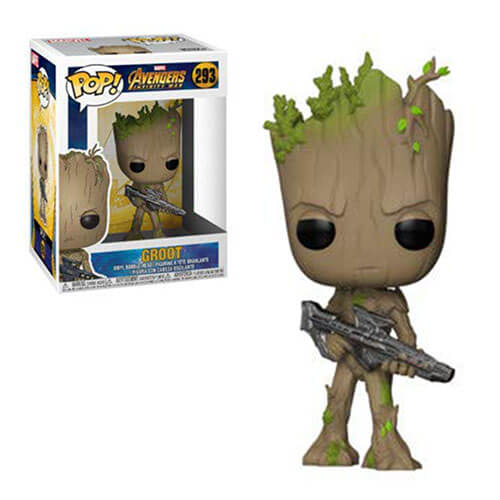 Avengers 3 Infinity War Teen Groot with Gun Pop! Vinyl