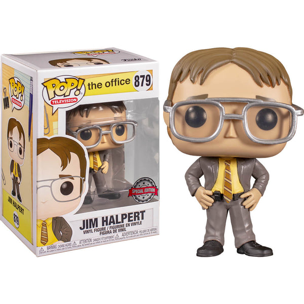 The Office Jim as Dwight Pop! Vinyl