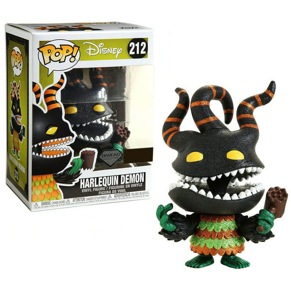 Nightmare Before Christmas Harlequin Demon Dia Glitter Pop