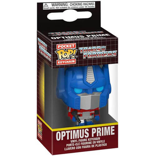 Transformers Optimus Prime Pocket Pop! Keychain