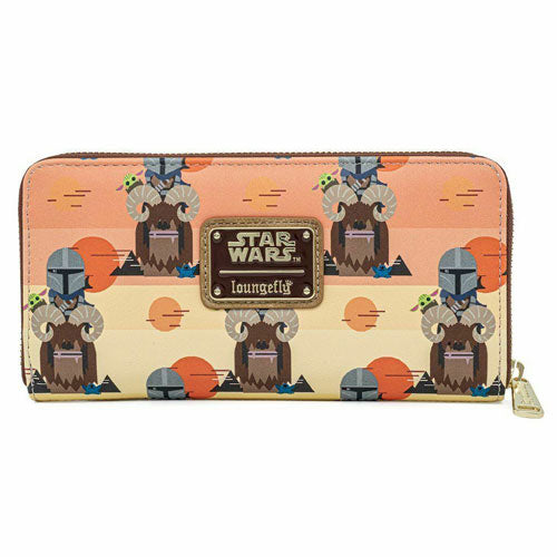 Star Wars: The Mandalorian Bantha Ride Zip Purse