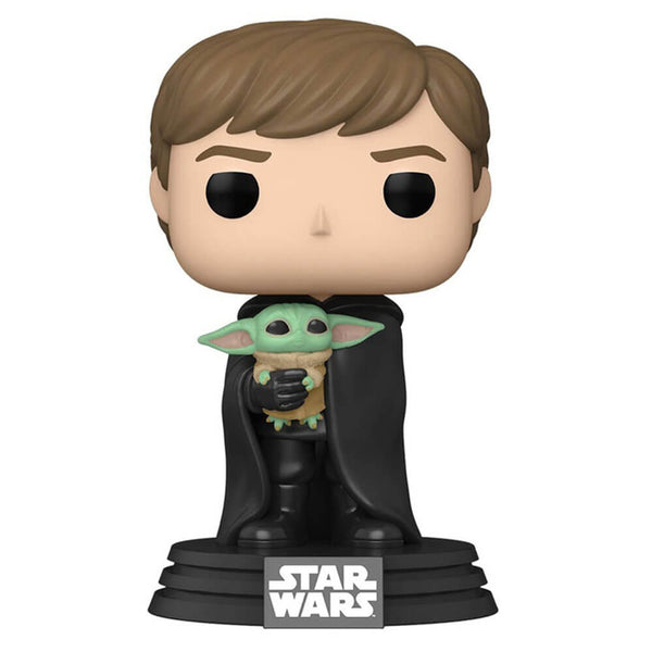 Star Wars The Mandalorian Luke with Child Pop! Vinyl