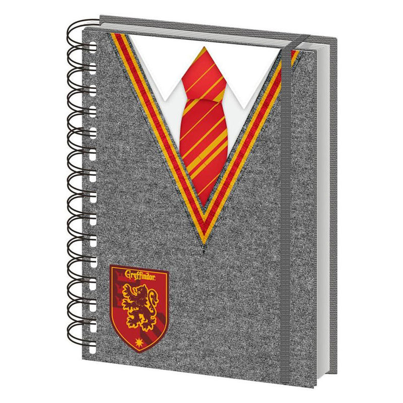 Cahier A5 spirale uniforme Harry Potter