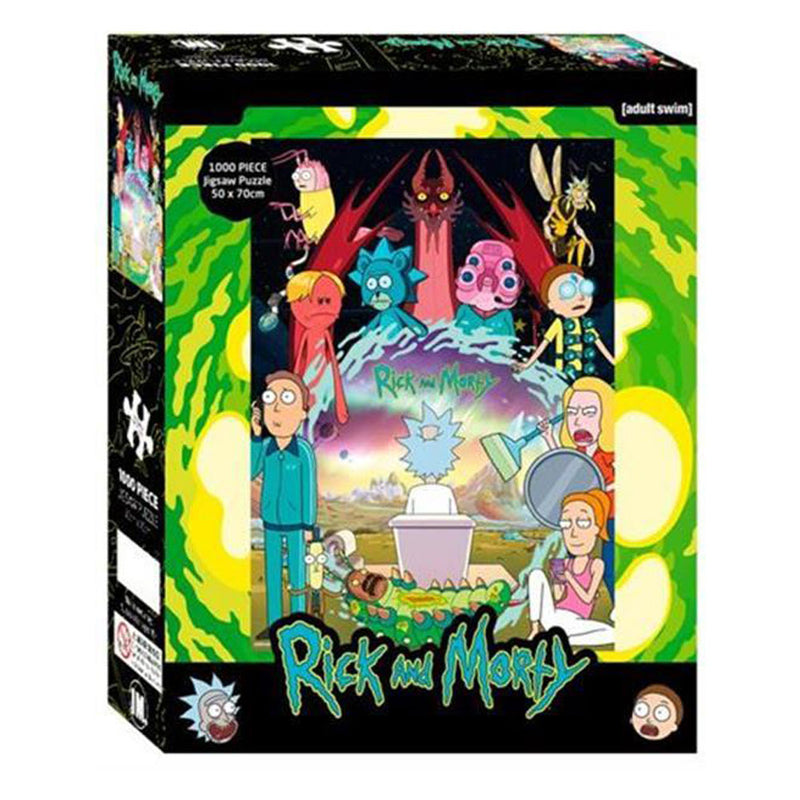 Rick und Morty 1000 Teile Puzzle