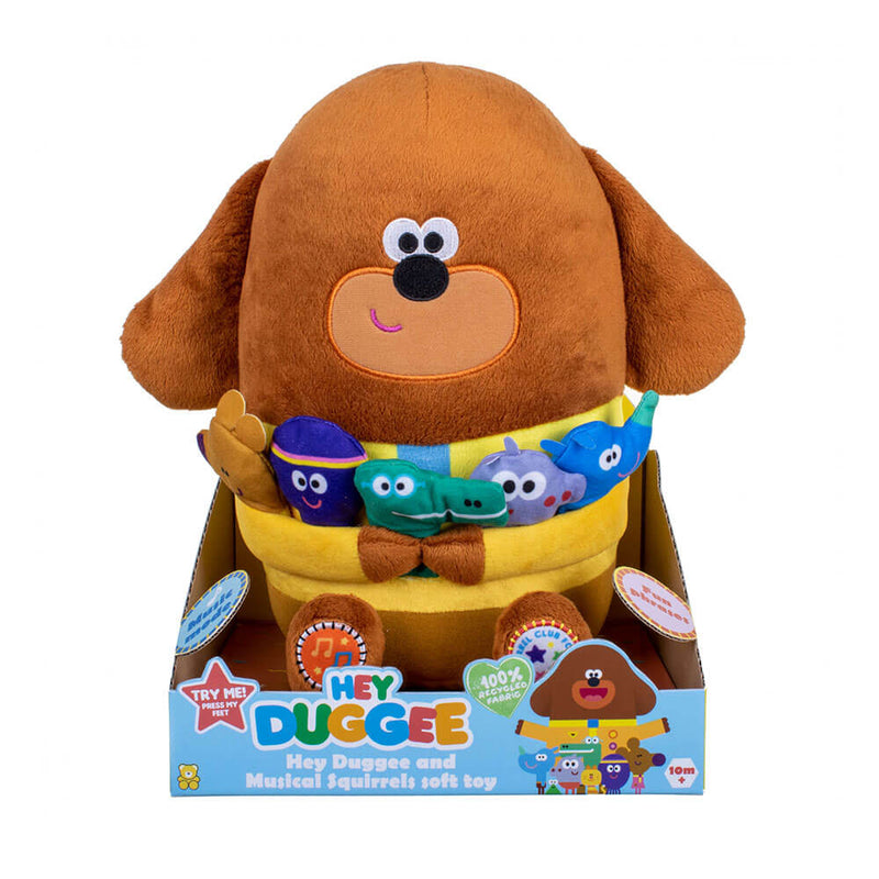 Hey Duggee with Musical Squirrels Soft Toy