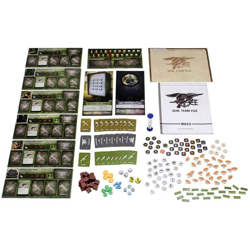 Seal Team Flix Board Game