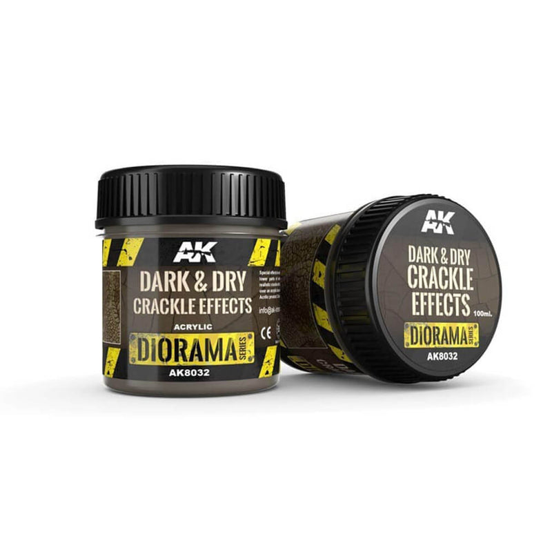 AK Interactive Dioramas Effets Craquelés Secs 100mL