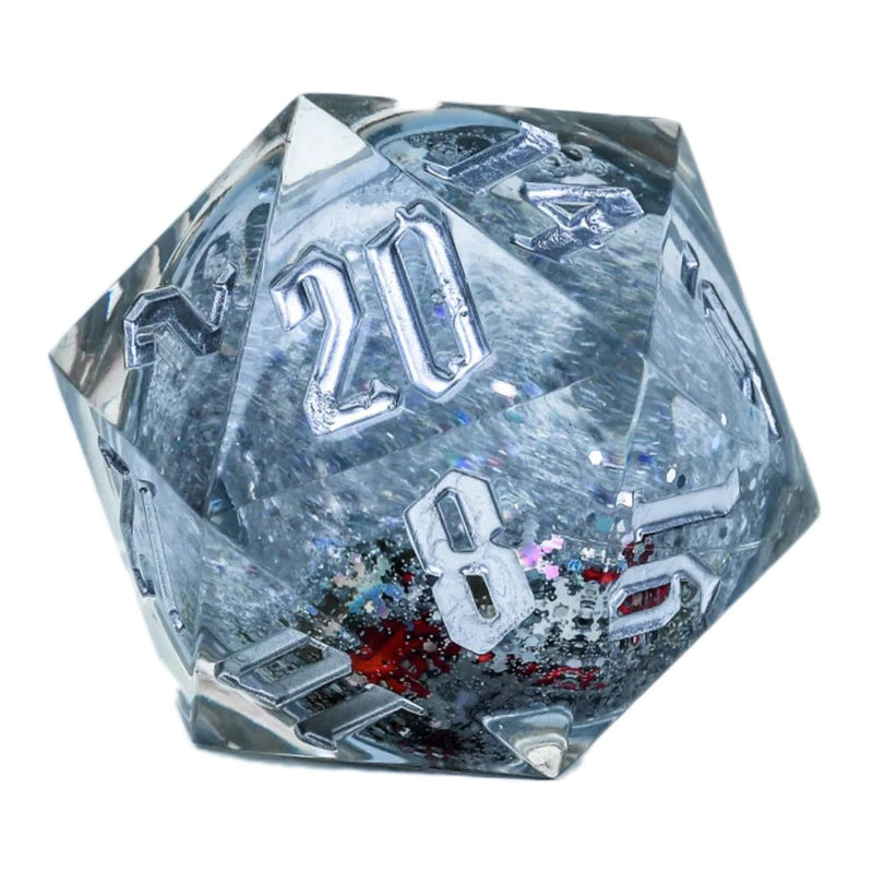 Sirius D20 Schneekugelwürfel 54mm