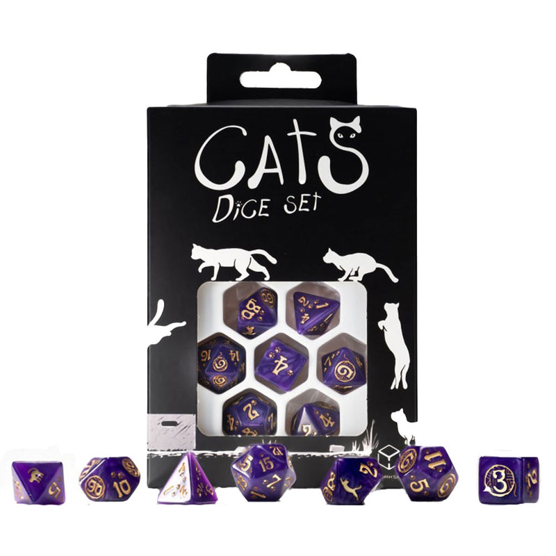 Q atelier Cats DICE Set 7pcs