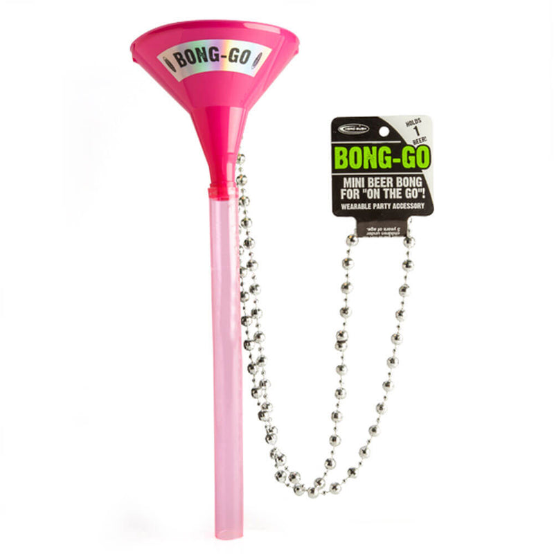 Head Rush Pink Beer Bong Necklace