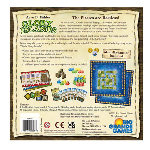 Glory Islands Board Game