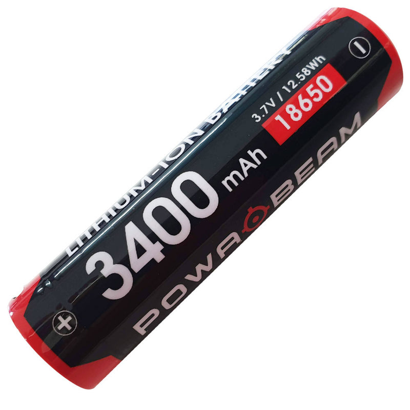 Powa Beam 18650 USB oplaadbare fakkelbatterij