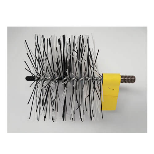 FireUp Nylon/Poly Mix Flue Brush 6" Head for Flexi Flue Kits