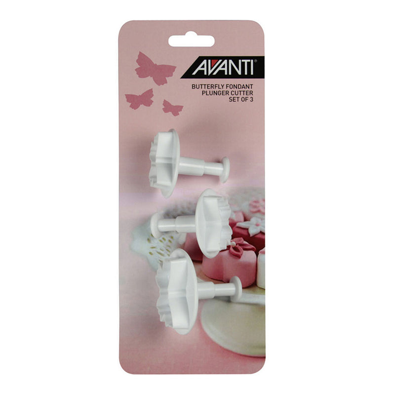 Ensemble de coupe Plunger Avanti Fondant (3pcs)