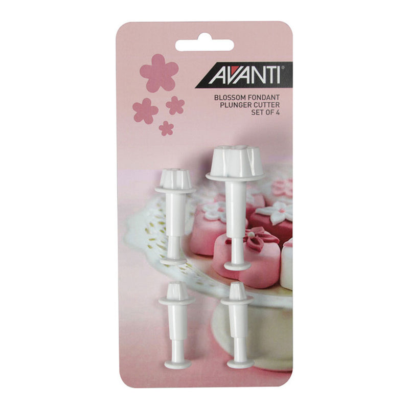 Avanti Fondant Plunjer Cut -set (3 stcs)