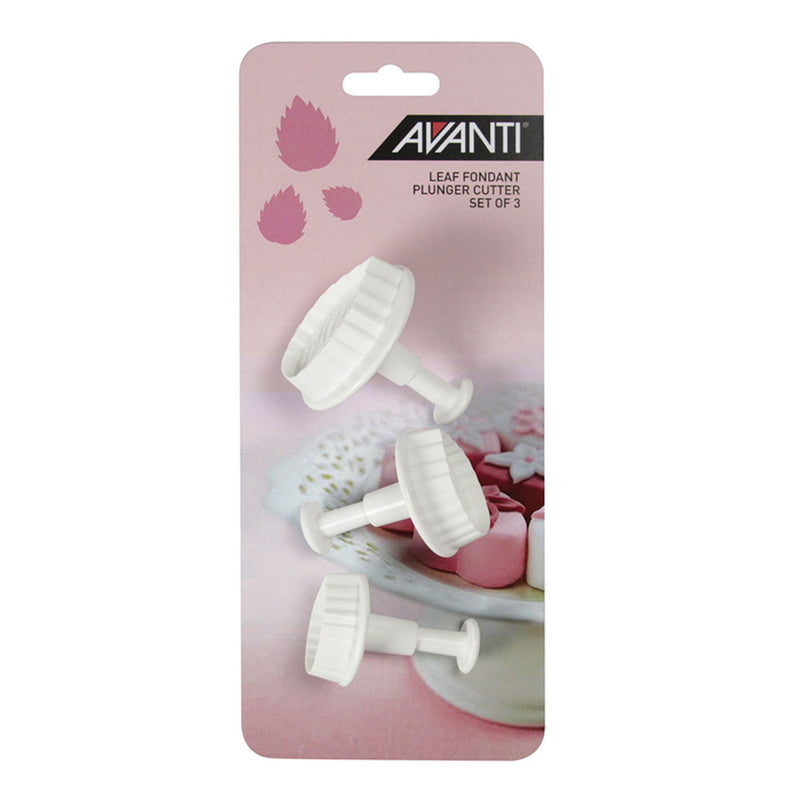 Avanti Fondant Plunjer Cut -set (3 stcs)