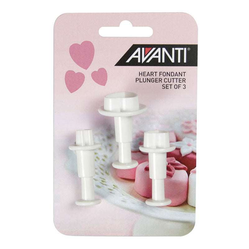 Ensemble de coupe Plunger Avanti Fondant (3pcs)