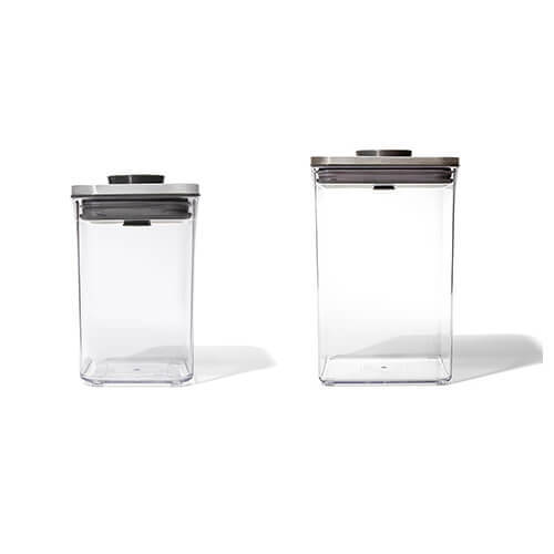 OXO Good Grips POP 2.0 Steel Square Container