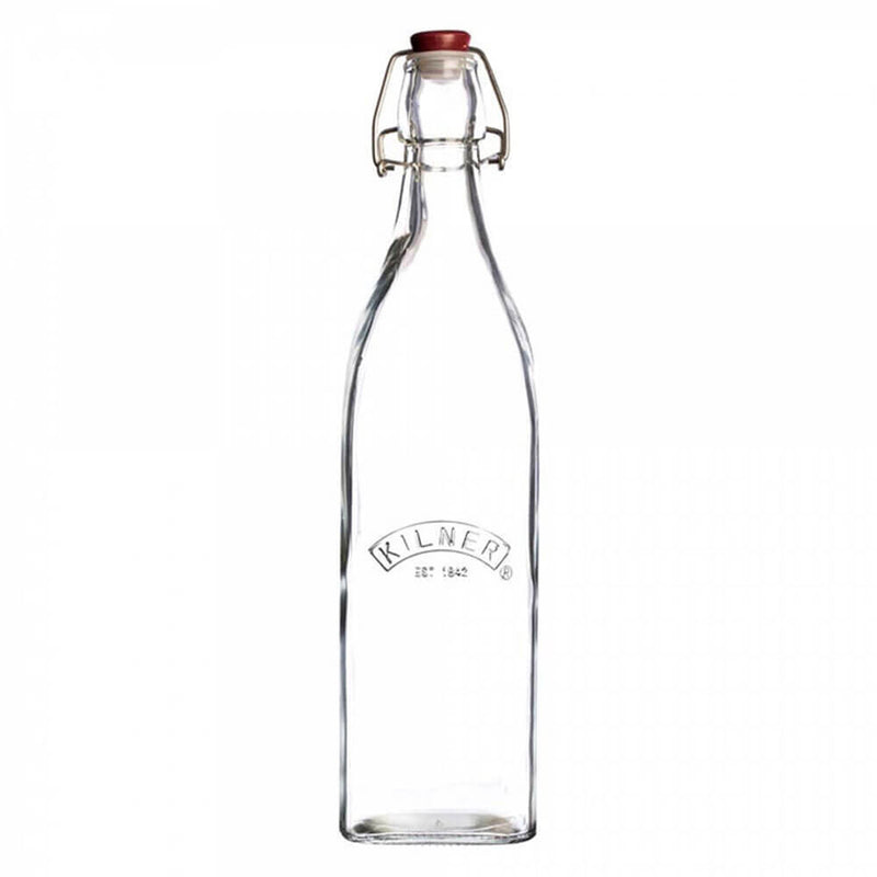 Kilner clip top vierkante glazen fles