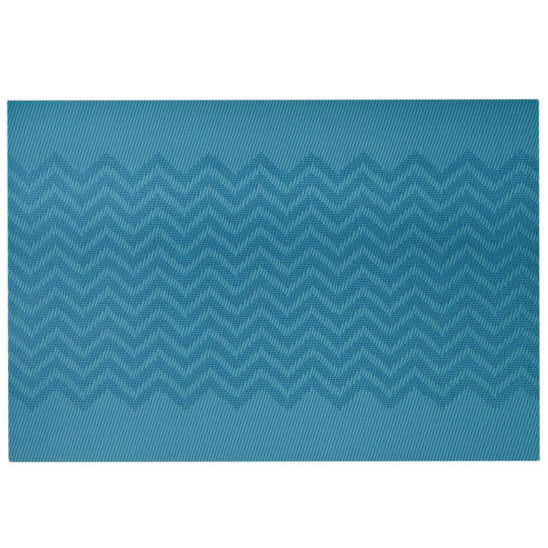 Wilkie Chevron Placemat 12pcs (Blue)