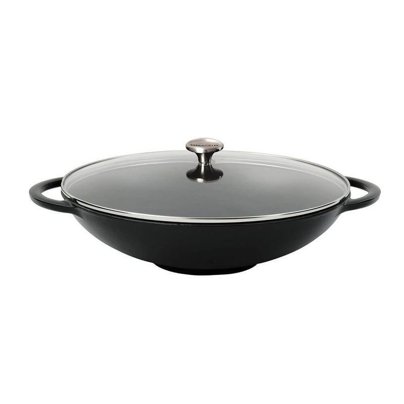 Chasseur wok met glazen deksel (37 cm/4.5l)