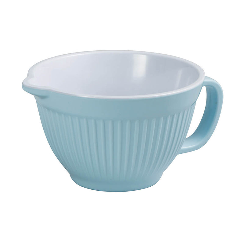 Avanti melamine geribbelde mengkom (eend e blauw)