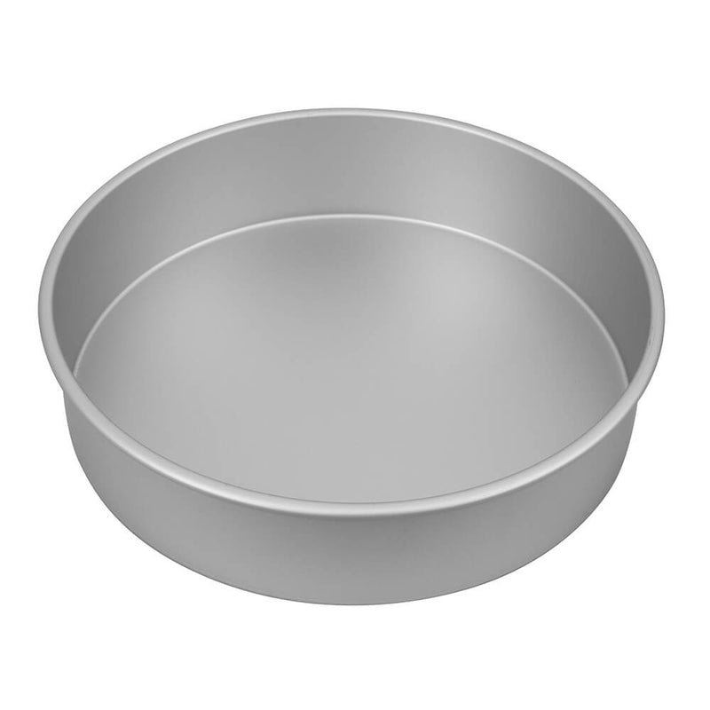 Bakemaster Round Cake Pan (zilver geanodiseerd)