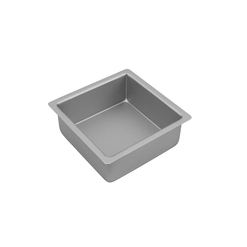 Bakemaster Square Cake Pan (zilver geanodiseerd)