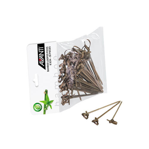 Avanti Bamboo Looped Picks 50pcs