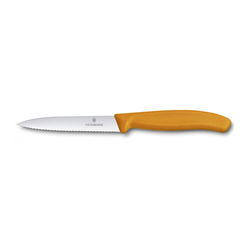 Victorinox Swiss Classic Schälmesser mit Wellenschliff, 10 cm