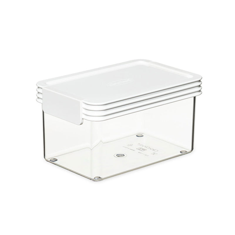 ClickClack Basics Storage Container (wit)