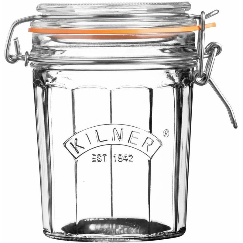 Kilner -clip tot facetted pot