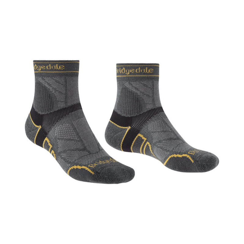 Merino Sport voor heren 3/4 sokken (Gunmetal)