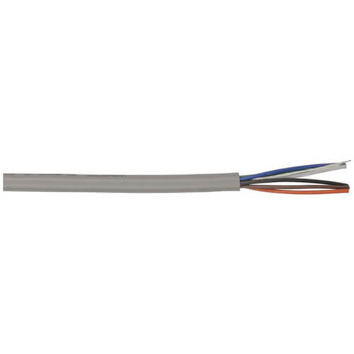 Round Computer Cable Light Grey 100m