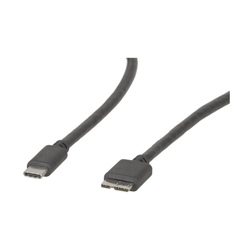 USB 3.0 Type-C-plug om kabel 1m aan te sluiten