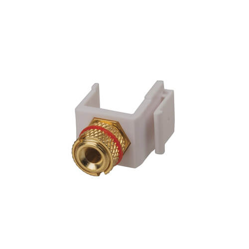 Keystone Insert Banana Socket (Gold)