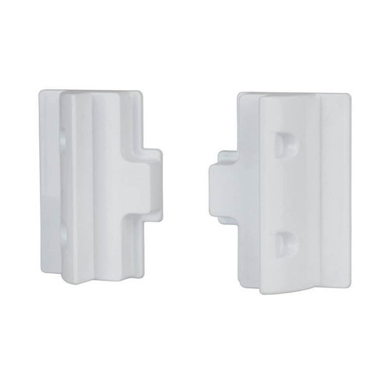 Paire de supports de montage pour panneau solaire ABS (blanc)