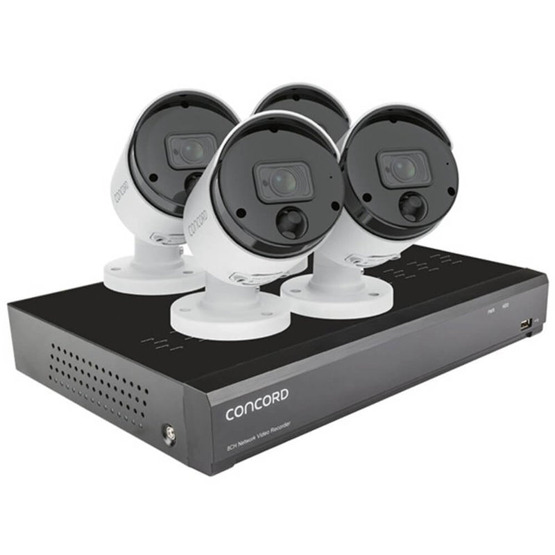 Système de surveillance 4K de Concord Pro Network