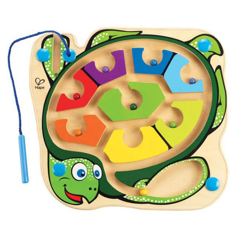 Hape Colorback Sea Turtle Magnetic Wooden Maze