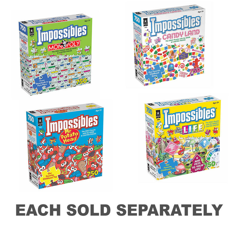 Impossibles 750-Piece Puzzle Game