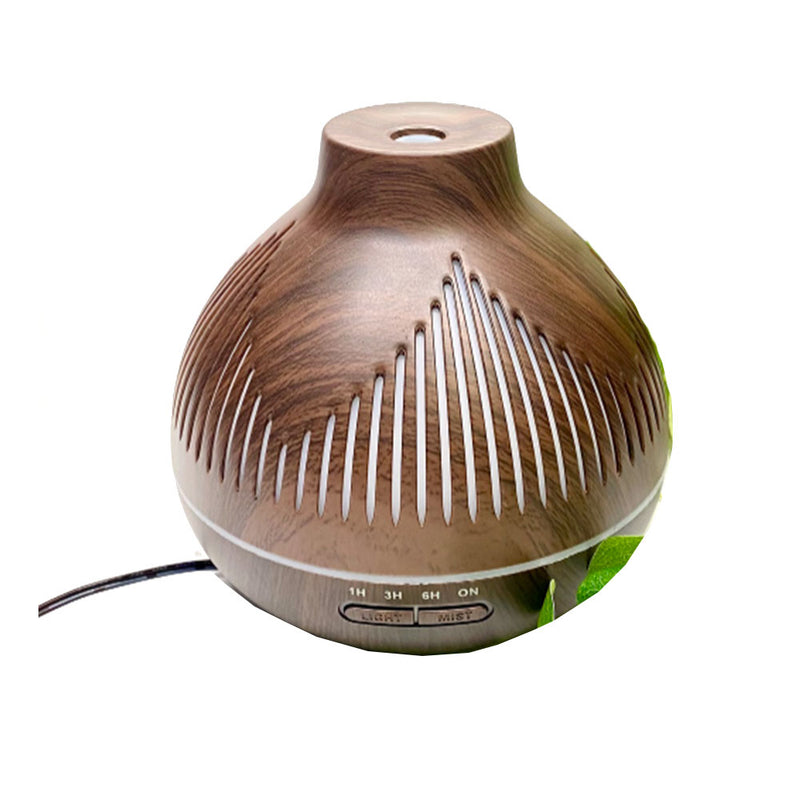 Wood ingelijste aromatische mist diffuser en luchtbevochtiger